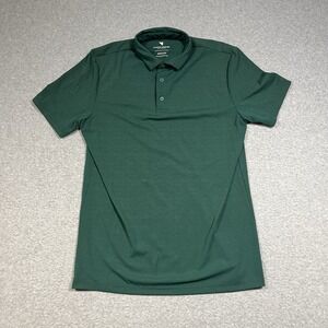 Macade Shirt Mens Medium Green Polo Golf Short Sleeve Perfromance Stretch
